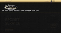 Desktop Screenshot of clubcasanova.nl