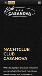 Mobile Screenshot of clubcasanova.nl